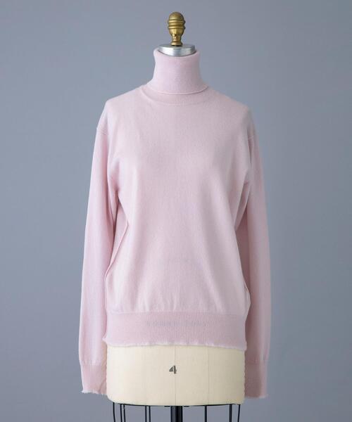 BLAMINK ブラミンク  ニット　タートル ウールカシミヤ5Gタートルロングスリーブ | BLAMINK (Women
