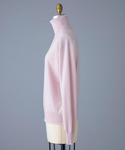 BLAMINKブラミンク ニット ピンク カシミヤ ベスト BLAMINK｜ブラミンクのニット通販｜ELLE SHOP (エル・ショップ)