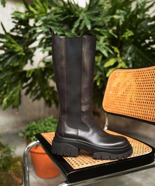 ASH（アッシュ）の「【STONE】サイドゴアロングブーツ（ブーツ・レディース・ブラック・35/37/36/38/39）」の10枚目の写真