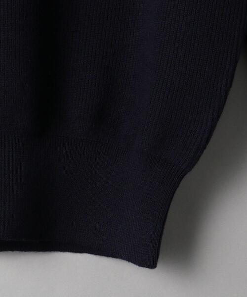 PHEENY（フィーニー）の「＜PHEENY＞スリットハイネック プルオーバーニット/ネイビー Ψ ∴（ニット/セーター・レディース・ネイビー・FREE）」の6枚目の写真