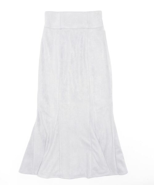 NOMAE（ノーマエ）の「スエードポンチマーメイドスカート（スカート・レディース・ブラック/ベージュ/ライトブラウン/グレー/ホワイト/ライトブルー・FREE）」の6枚目の写真