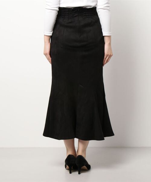 NOMAE（ノーマエ）の「スエードポンチマーメイドスカート（スカート・レディース・ブラック/ベージュ/ライトブラウン/グレー/ホワイト/ライトブルー・FREE）」の15枚目の写真