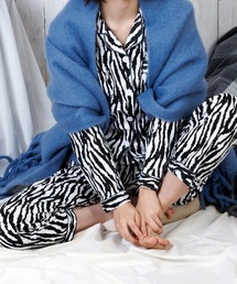 yururira（ユルリラ）の「レディースルームウェアパジャマ パンツスタイル上下セット（ルームウェア/パジャマ）」