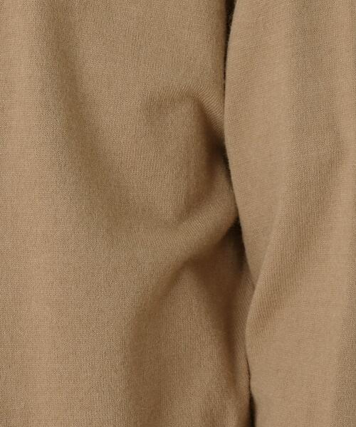 SHOO・LA・RUE（シューラルー）の「◆もちもちニットカーディガン（カーディガン/ボレロ・レディース・ブラック/ダークブラウン/モスグリーン/サンドベージュ/マスタード/ピンク系・00）」の7枚目の写真