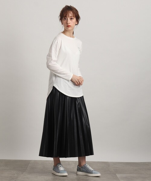 INDIVI(インディヴィ)の「◆【otonaMUSE 1月号掲載商品】バイカラーZIPスニーカー(スニーカー・レディース・ホワイト/ブラック/ブルー・35/45/25)」の9枚目の写真