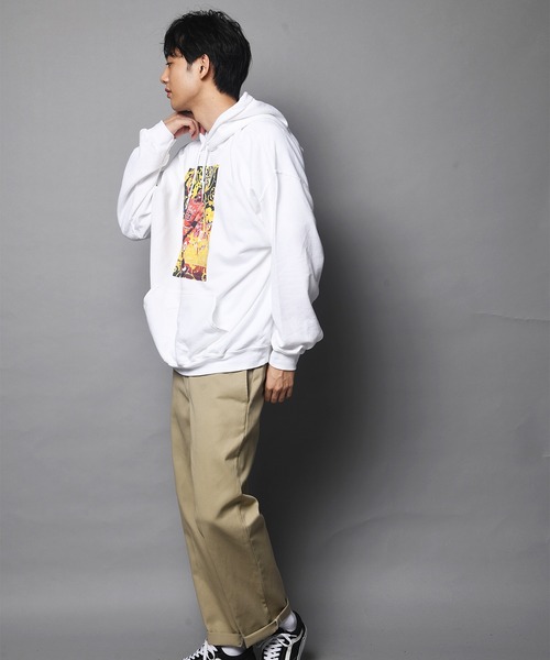 JACKROSE（ジャックローズ）の「R MAX CLOTHING-プルパーカー【JORDAN】（パーカー・メンズ・ホワイト/ブラック/グレー・M/L/XL）」の20枚目の写真