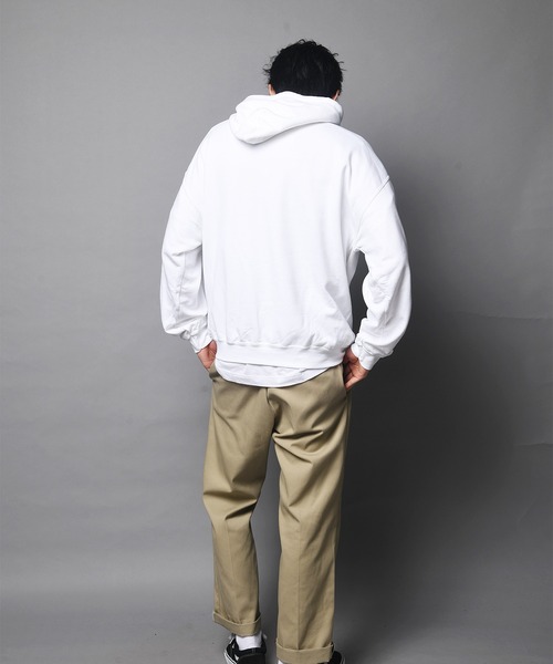 JACKROSE（ジャックローズ）の「R MAX CLOTHING-プルパーカー【JORDAN】（パーカー・メンズ・ホワイト/ブラック/グレー・M/L/XL）」の21枚目の写真