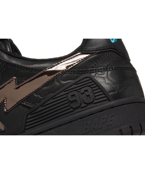 A BATHING APE（アベイシングエイプ）の「BAPE SK8 STA #12 L1（スニーカー・レディース・ブラック・60/50）」の5枚目の写真