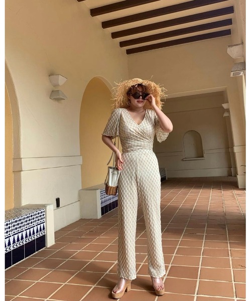 epine（エピヌ）の「piping summer set up（カーディガン/ボレロ・レディース・ベージュ・FREE）」の9枚目の写真