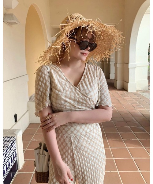 epine（エピヌ）の「piping summer set up（カーディガン/ボレロ・レディース・ベージュ・FREE）」の3枚目の写真