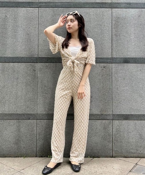 epine（エピヌ）の「piping summer set up（カーディガン/ボレロ・レディース・ベージュ・FREE）」の18枚目の写真