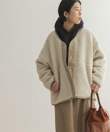 FORK&SPOON | FORK&SPOON　リバーシブルボアVネックブルゾン(ブルゾン)