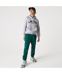 LACOSTE | ロゴプリントフードスウェットシャツ(パーカー)