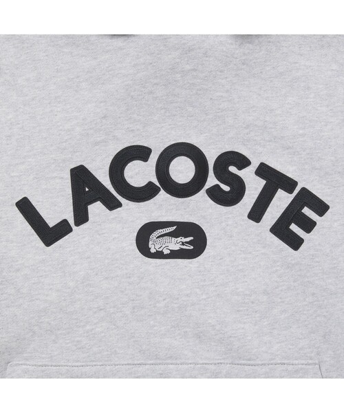 LACOSTE（ラコステ）の「ロゴプリントフードスウェットシャツ