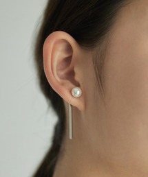 バックラインパールピアス