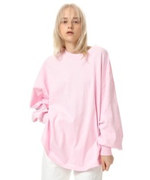 SLY | ROUND HEM CUT TOPS ラウンドヘムカット トップス(Tシャツ/カットソー)