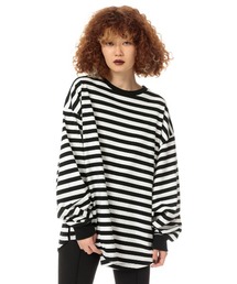 SLY | ROUND HEM CUT TOPS/ラウンドヘムカットトップス(Tシャツ/カットソー)