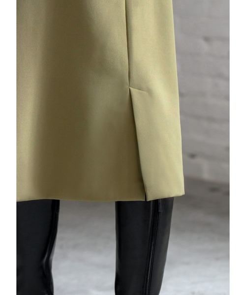 STYLE DELI（スタイルデリ）の「【LUXE】76cm丈ダブルクロスAラインスカート（スカート・レディース・ブラック/ベージュ系その他・SMALL/MEDIUM/X-SMALL）」の20枚目の写真