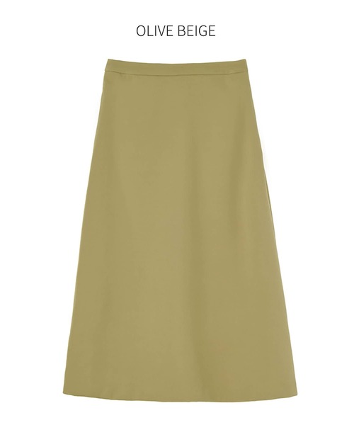 STYLE DELI（スタイルデリ）の「【LUXE】76cm丈ダブルクロスAラインスカート（スカート・レディース・ブラック/ベージュ系その他・SMALL/MEDIUM/X-SMALL）」の13枚目の写真