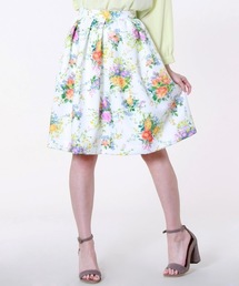 Tiara | ギャザーフラワーＰＴスカート(スカート)