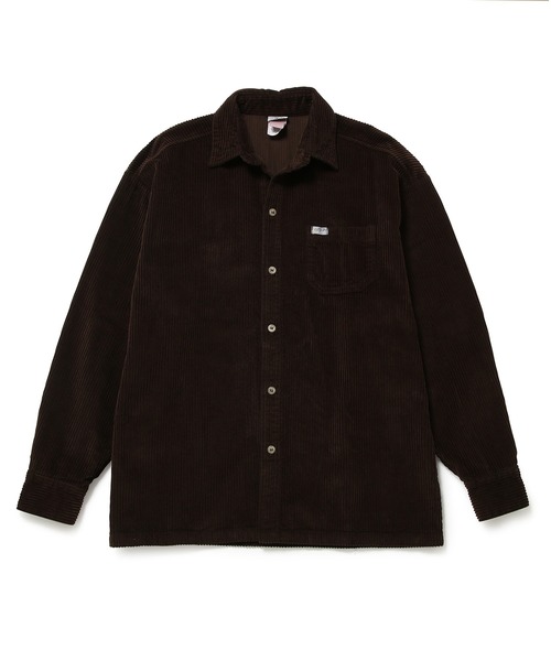 Cal Top（キャルトップ）の「【アウトレット店舗・WEB限定】【CalTop】コーデュロイ ロングスリーブシャツ（シャツ/ブラウス・メンズ・オリーブ/ダークブラウン/ブラック・L/M）」の3枚目の写真