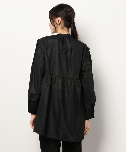 ROSE BUD（ローズバッド）の「Ｏ－ＬＳＨ－２１６０３（チュニック・レディース・ホワイト/ブラック/パープル・FREE）」の4枚目の写真