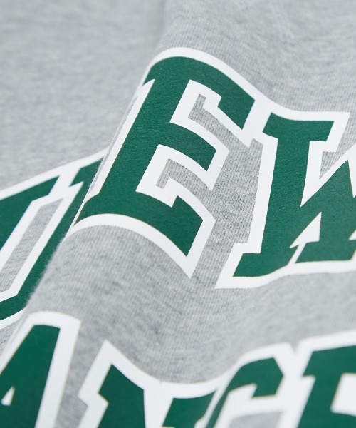 SIDEWAY STANCE（サイドウェイスタンス）の「【SIDEWAY STANCE】カレッジロゴ オーバーサイズ スウェット トレーナー（スウェット・メンズ・オフホワイト/ブラック/ブルーグレー/杢グレー/カーキ・MEDIUM/X-LARGE/LARGE）」の19枚目の写真