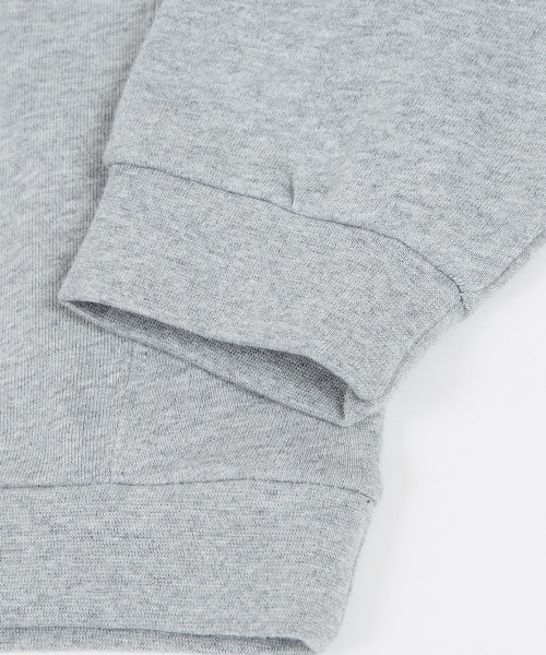 SIDEWAY STANCE（サイドウェイスタンス）の「【SIDEWAY STANCE】カレッジロゴ オーバーサイズ スウェット トレーナー（スウェット・メンズ・オフホワイト/ブラック/ブルーグレー/杢グレー/カーキ・MEDIUM/X-LARGE/LARGE）」の20枚目の写真