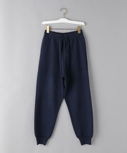 BEAUTY&YOUTH UNITED ARROWS（ビューティーアンドユースユナイテッドアローズ）の「BY スムースニット パンツ -ウォッシャブル-（その他パンツ・レディース・ネイビー/グレー・FREE）」の6枚目の写真