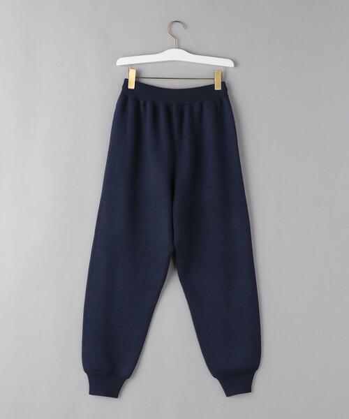 BEAUTY&YOUTH UNITED ARROWS（ビューティーアンドユースユナイテッドアローズ）の「BY スムースニット パンツ -ウォッシャブル-（その他パンツ・レディース・ネイビー/グレー・FREE）」の3枚目の写真