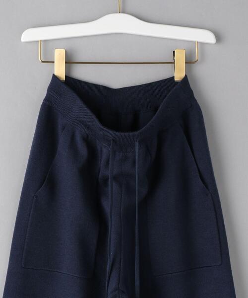 BEAUTY&YOUTH UNITED ARROWS（ビューティーアンドユースユナイテッドアローズ）の「BY スムースニット パンツ -ウォッシャブル-（その他パンツ・レディース・ネイビー/グレー・FREE）」の5枚目の写真
