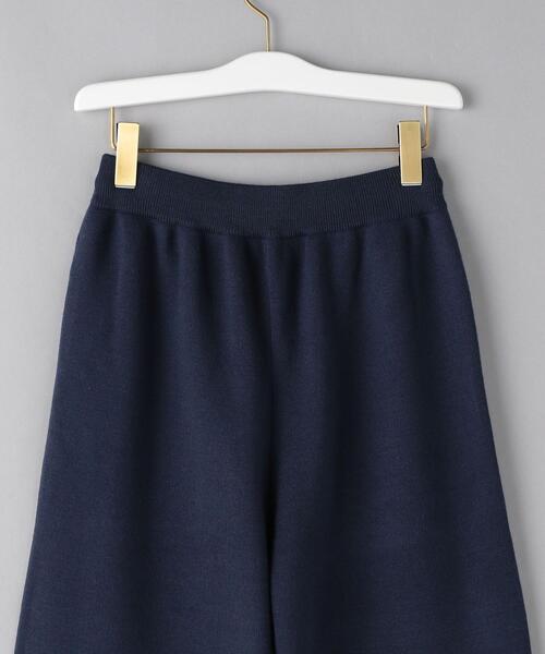 BEAUTY&YOUTH UNITED ARROWS（ビューティーアンドユースユナイテッドアローズ）の「BY スムースニット パンツ -ウォッシャブル-（その他パンツ・レディース・ネイビー/グレー・FREE）」の11枚目の写真