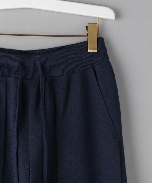 BEAUTY&YOUTH UNITED ARROWS（ビューティーアンドユースユナイテッドアローズ）の「BY スムースニット パンツ -ウォッシャブル-（その他パンツ・レディース・ネイビー/グレー・FREE）」の8枚目の写真