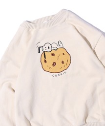 F.O.KIDS | F.O.KIDS/エフオーキッズ PEANUTSコラボ FOOD3柄トレーナー プリントスウェット 裏起毛(スウェット)