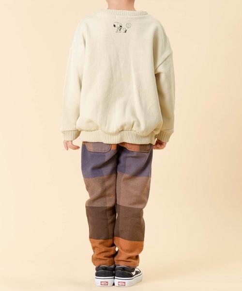 F.O.KIDS(エフオーキッズ)の「F.O.KIDS/エフオーキッズ PEANUTSコラボ FOOD3柄トレーナー プリントスウェット 裏起毛(スウェット・キッズ・ブラウン/ブルー/キナリ・140/120)」の18枚目の写真
