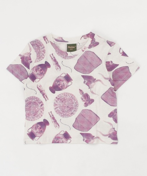 PHATEE（ファッティー）の「▲【PHATEE】ファッティー KIDS SS TEE R&T LIGHT TENJIKU（Tシャツ/カットソー・キッズ・イエロー系その他/ピンク系その他・SMALL）」の2枚目の写真