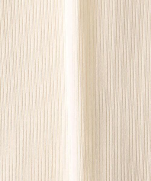 green label relaxing(グリーンレーベルリラクシング)の「ランダム リブ タンクトップ(タンクトップ・レディース・ホワイト/ブラック/ライム/モカ・FREE)」の18枚目の写真