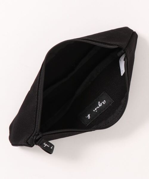 agnes b.（アニエスベー）の「WEB限定 ロゴポーチ GO03‐06（ポーチ・レディース・ブラック・FREE）」の7枚目の写真