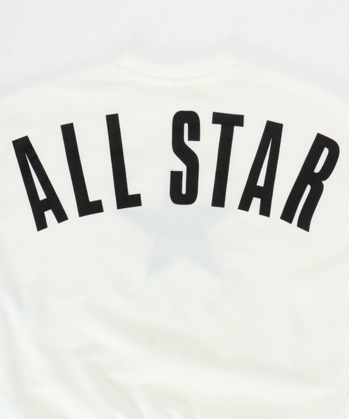 CONVERSE ALL STAR(コンバースオールスター)の「【キッズ】CONVERSE コンバース 裏毛ロングリブトレーナー(130~160cm)(スウェット・キッズ・ホワイト/ブラック・130/140/150/160)」の11枚目の写真