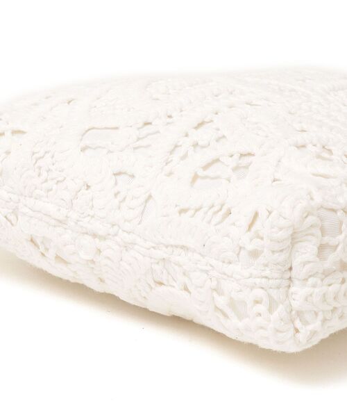 CATERINA BERTINI（カテリーナベルティーニ）の「Caterina Bertini:レースバッグ◆（ハンドバッグ・レディース・オフホワイト・ONE SIZE）」の7枚目の写真