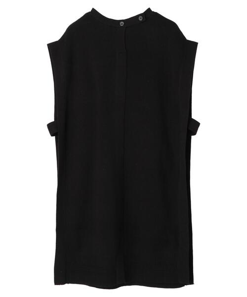 AMERICAN HOLIC（アメリカンホリック）の「バックボタンロングニットベスト（ベスト・レディース・ブラック/アイボリー・FREE）」の13枚目の写真