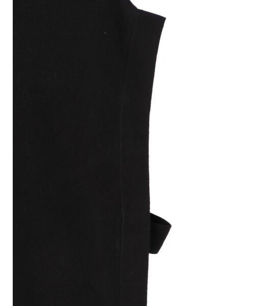 AMERICAN HOLIC（アメリカンホリック）の「バックボタンロングニットベスト（ベスト・レディース・ブラック/アイボリー・FREE）」の15枚目の写真