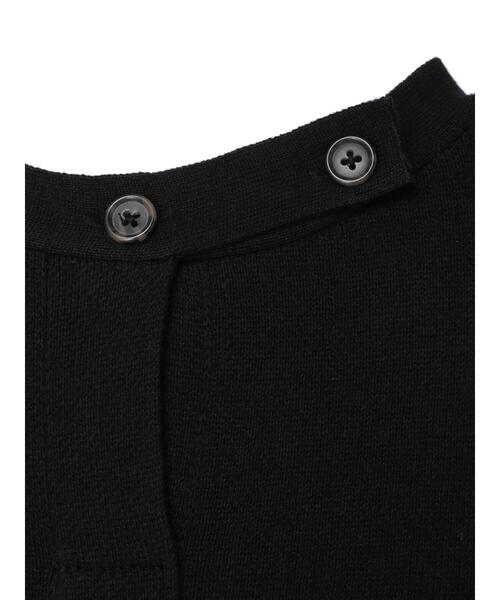 AMERICAN HOLIC（アメリカンホリック）の「バックボタンロングニットベスト（ベスト・レディース・ブラック/アイボリー・FREE）」の20枚目の写真