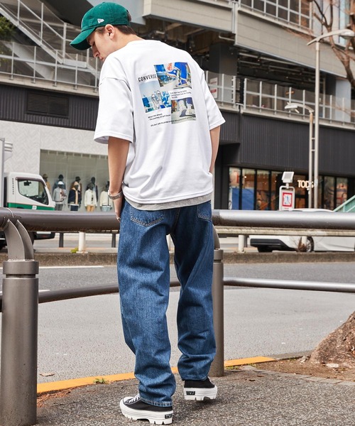 CONVERSE/コンバース オーバーサイズ ダブルフェイスメッシュ バック