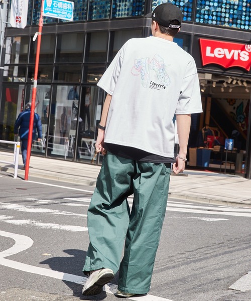 CONVERSE/コンバース オーバーサイズ ダブルフェイスメッシュ バック