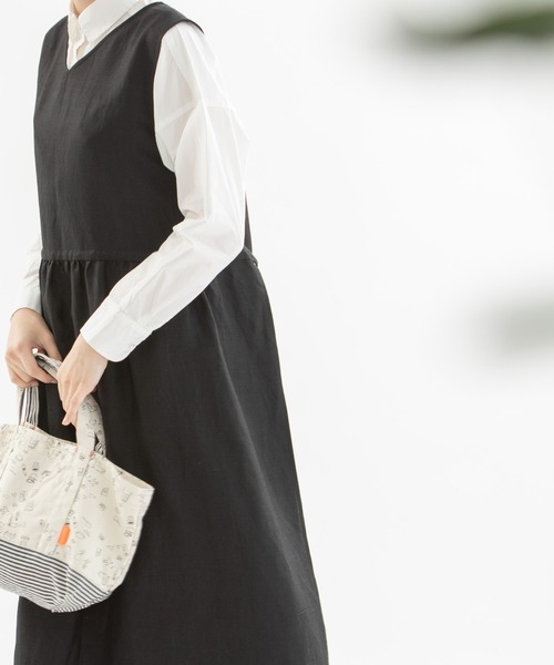 nop de nod（ノップドゥノッド）の「リネンレーヨン2wayタブリエ