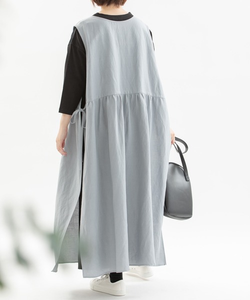 nop de nod（ノップドゥノッド）の「リネンレーヨン2wayタブリエ