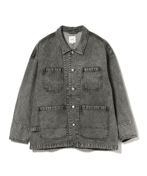 BeAMS DOT（ビームスドット）の「【WEB限定】BeAMS DOT / デニム カバーオール（ブルゾン・メンズ・ライトブルー/ブラック・MEDIUM/LARGE）」の16枚目の写真