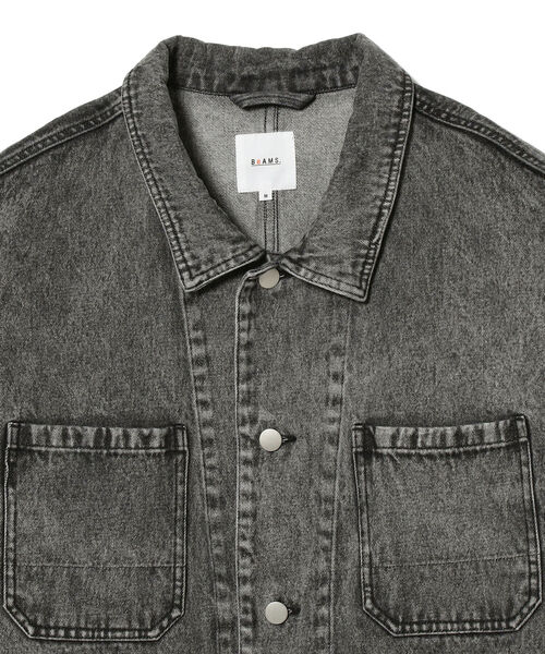 BeAMS DOT（ビームスドット）の「【WEB限定】BeAMS DOT / デニム カバーオール（ブルゾン・メンズ・ライトブルー/ブラック・MEDIUM/LARGE）」の17枚目の写真