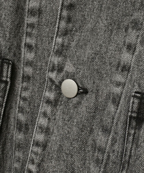 BeAMS DOT（ビームスドット）の「【WEB限定】BeAMS DOT / デニム カバーオール（ブルゾン・メンズ・ライトブルー/ブラック・MEDIUM/LARGE）」の19枚目の写真